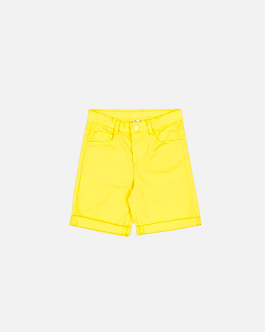 bermuda amarilla para niño
