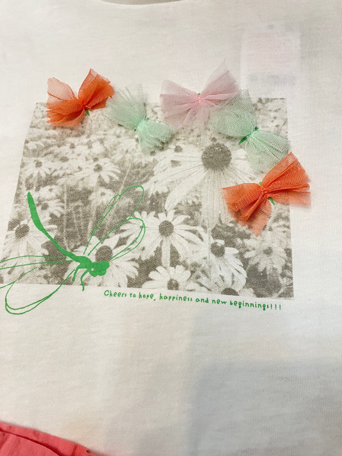 Conjunto Camiseta Flores y Short Jareta