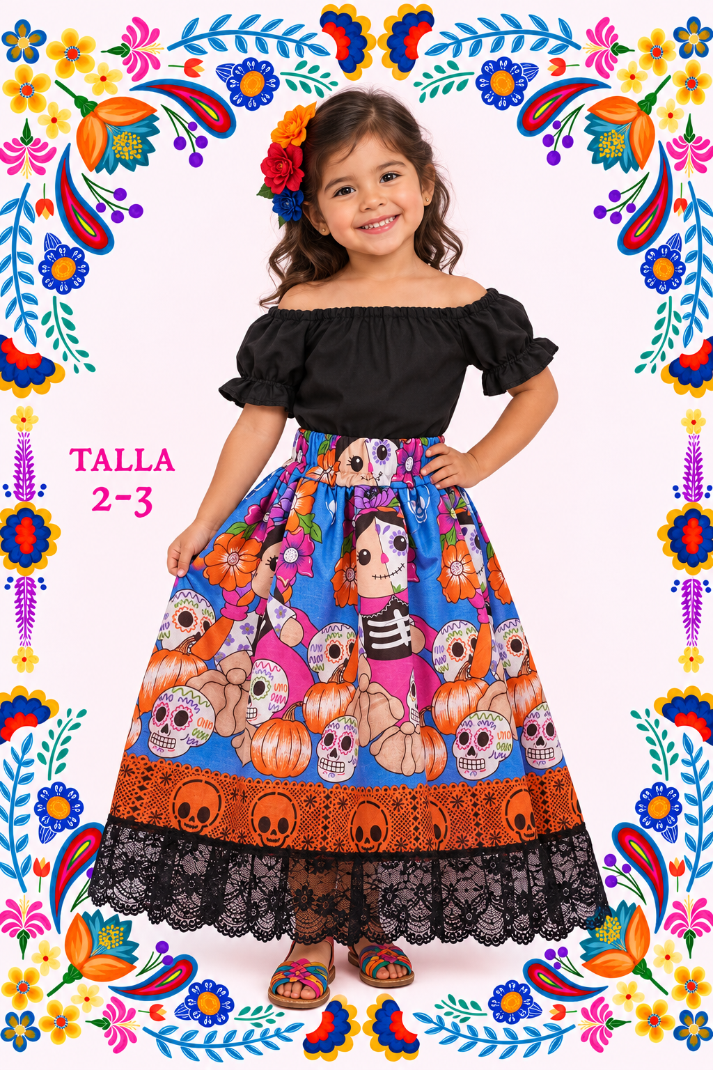 SET CATRINA BLUSA NEGRA PETO NEGRO