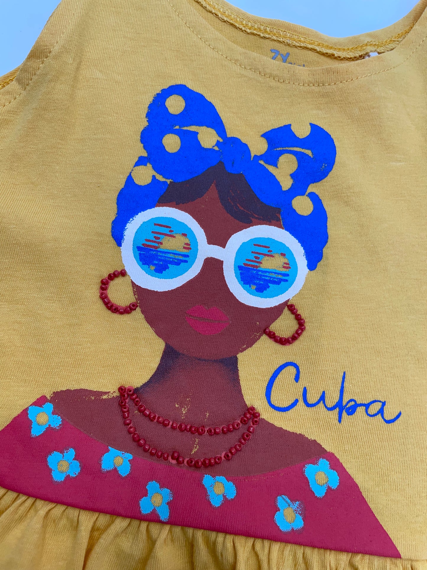 Set Short Denim Blusa Cuba Olan
