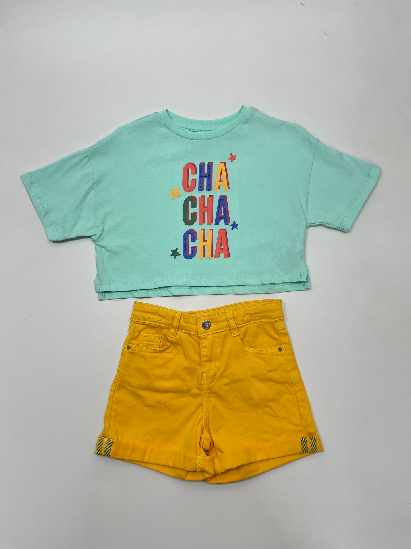 Set Short Camiseta Cha Cha Cha