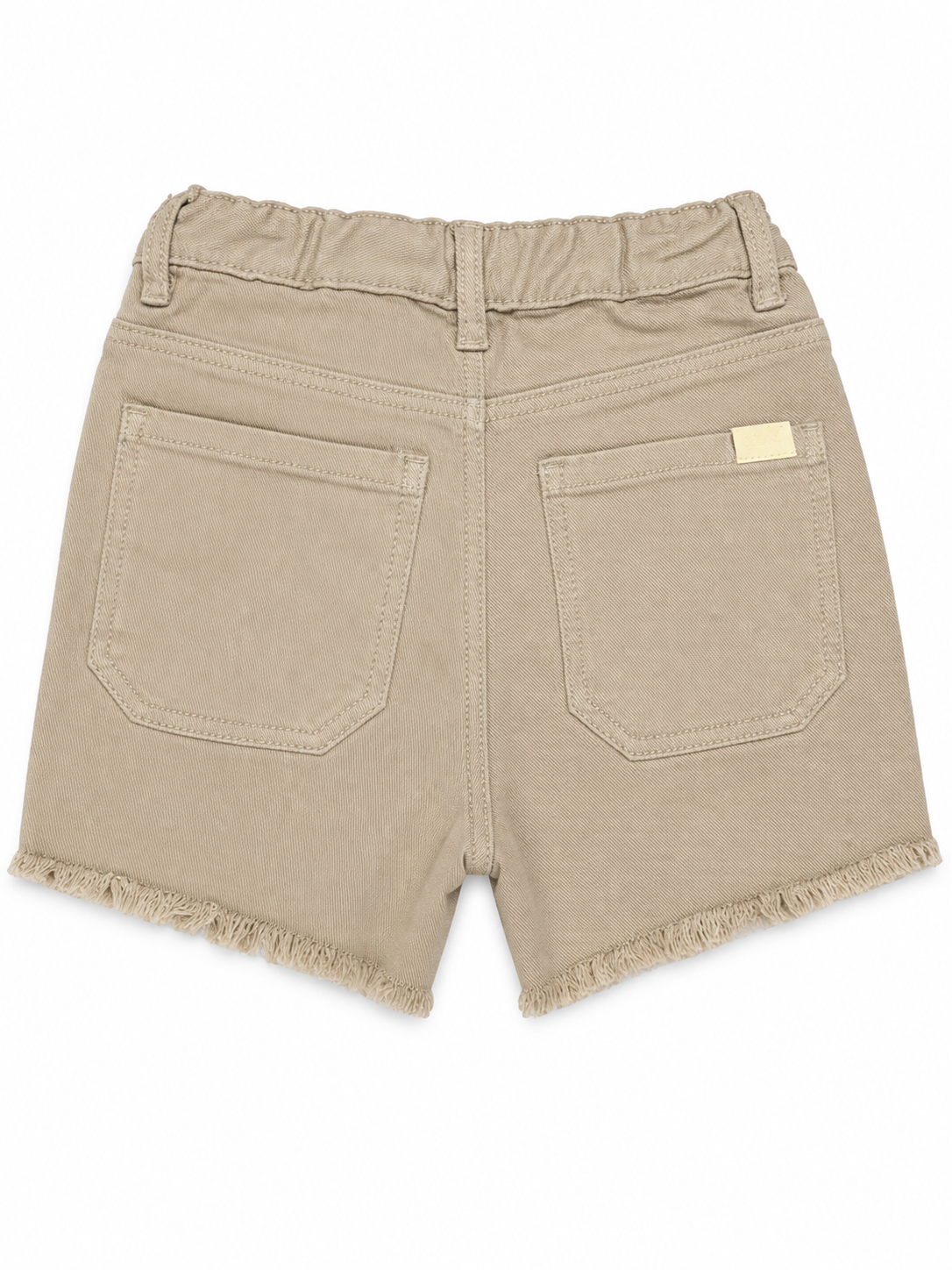 Short corto básico denim arena, niña