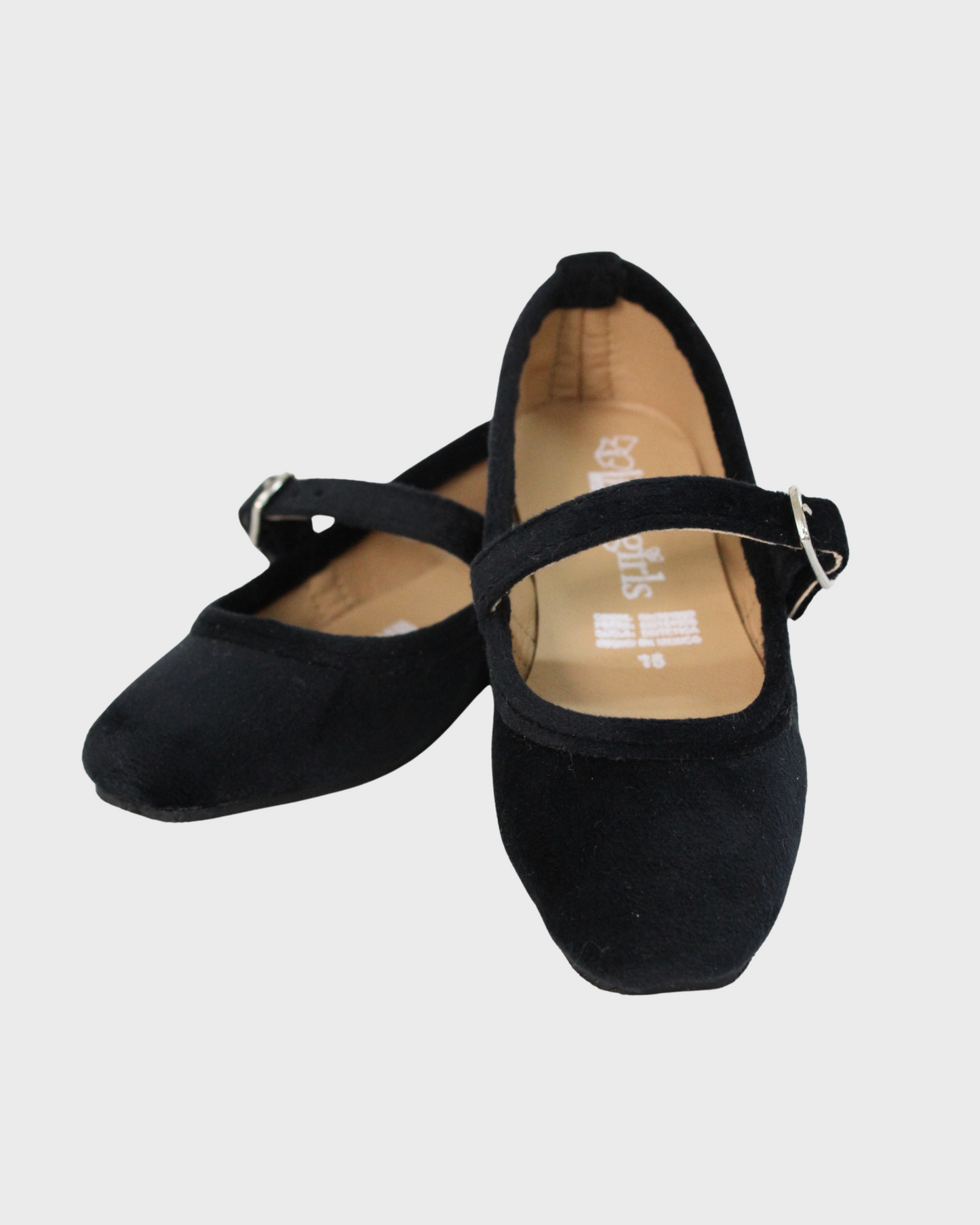 Zapato terciopelo punta cuadrada