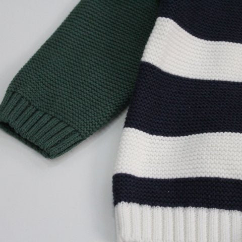 set suéter tejido con pantalón jogger color verde