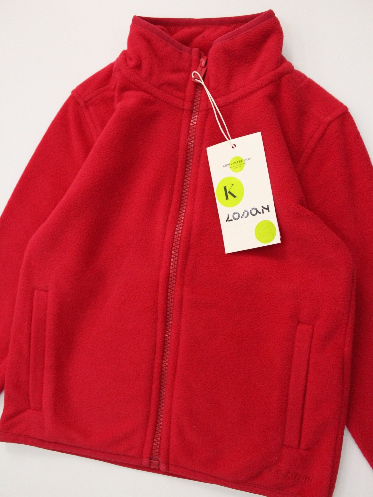 jacket polar dark red