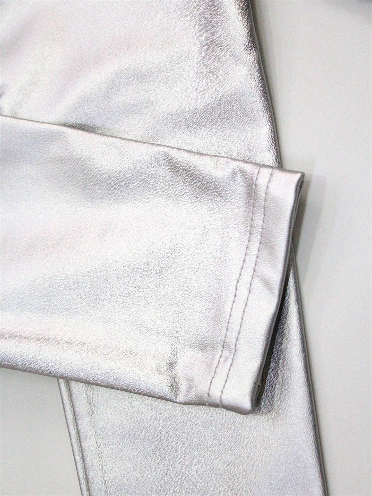 set jersey negro con pantalón polipiel