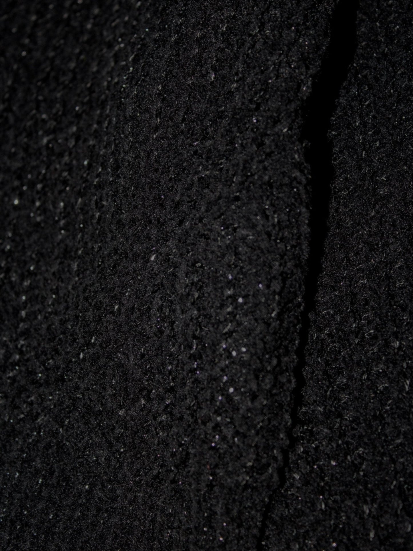 set jersey negro con pantalón polipiel