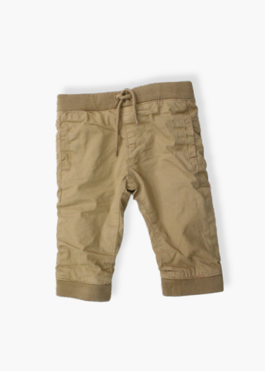 pants twill dark beige