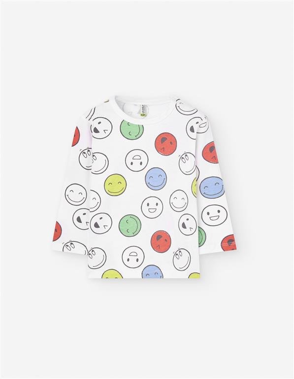 set overal flece denim blue, camiseta magna larga, bebé