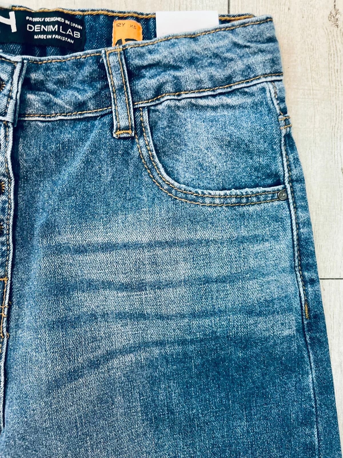 pantalón denim, para niña
