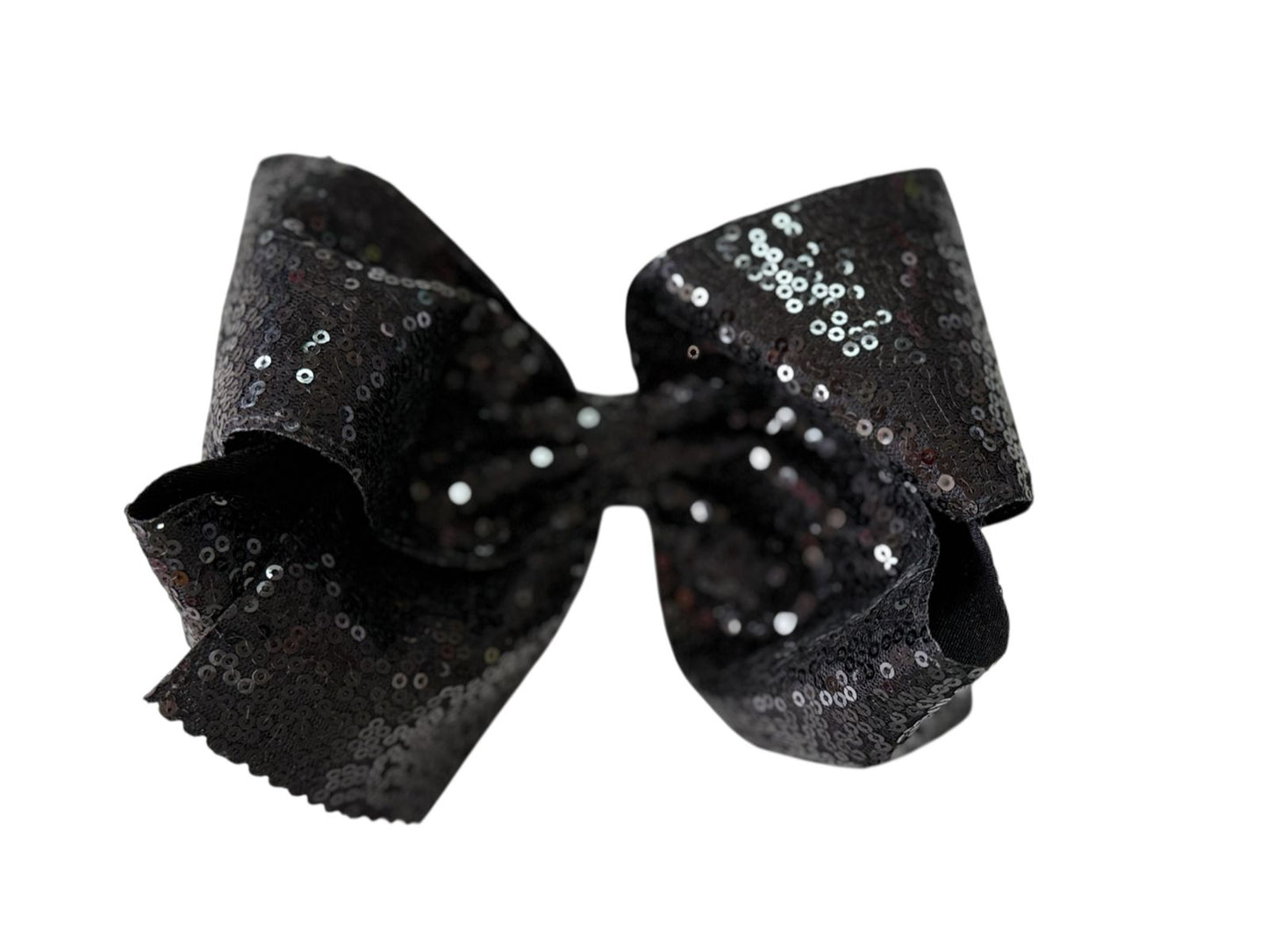 MOÑO BOUTIQUE NEGRO LENTEJUELAS
