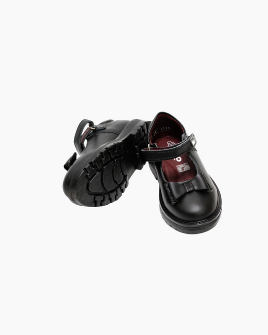 zapato escolar piel color negro