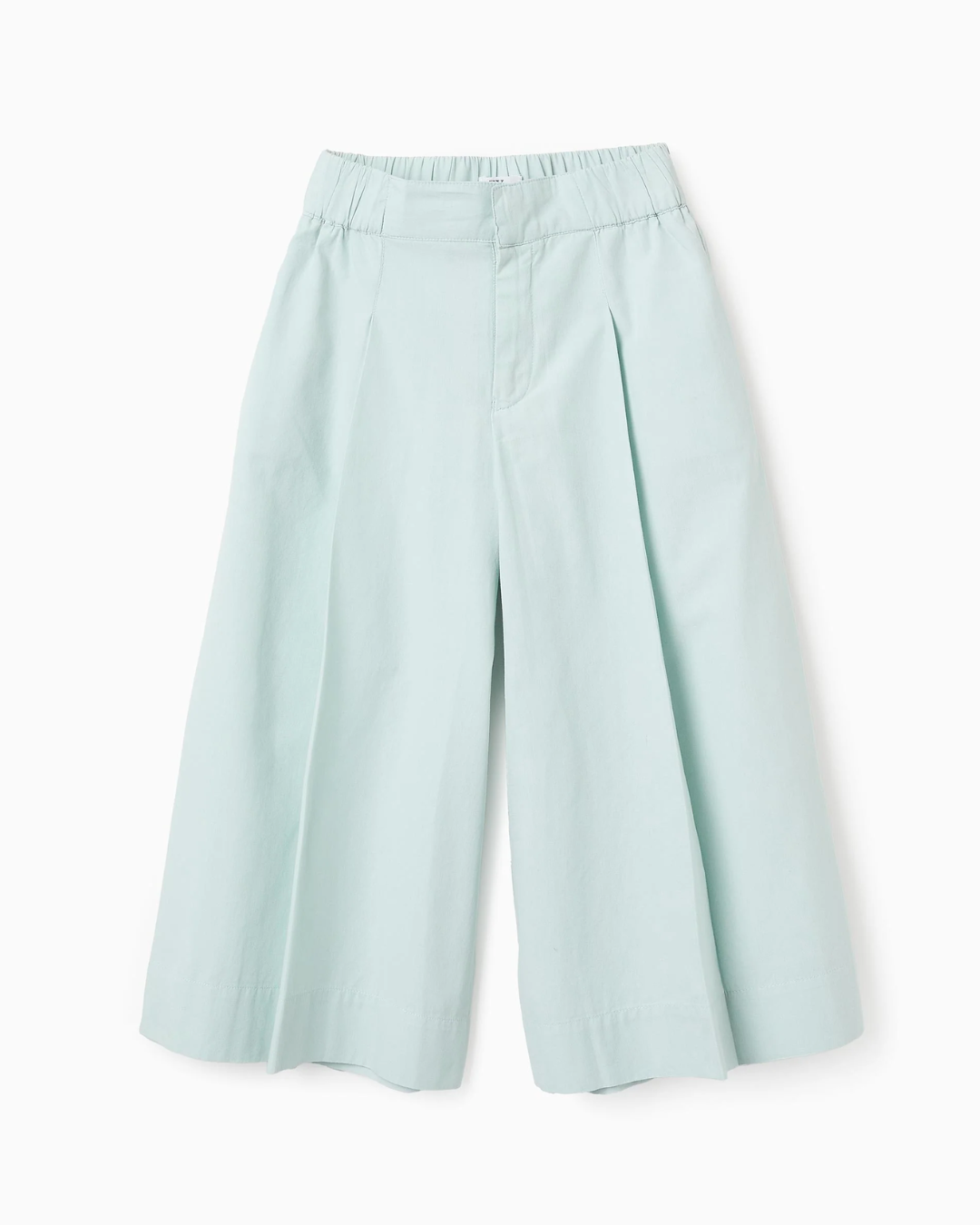 Conjunto Blusa Manga Volada, Pantalón de Popelín con Pliegue