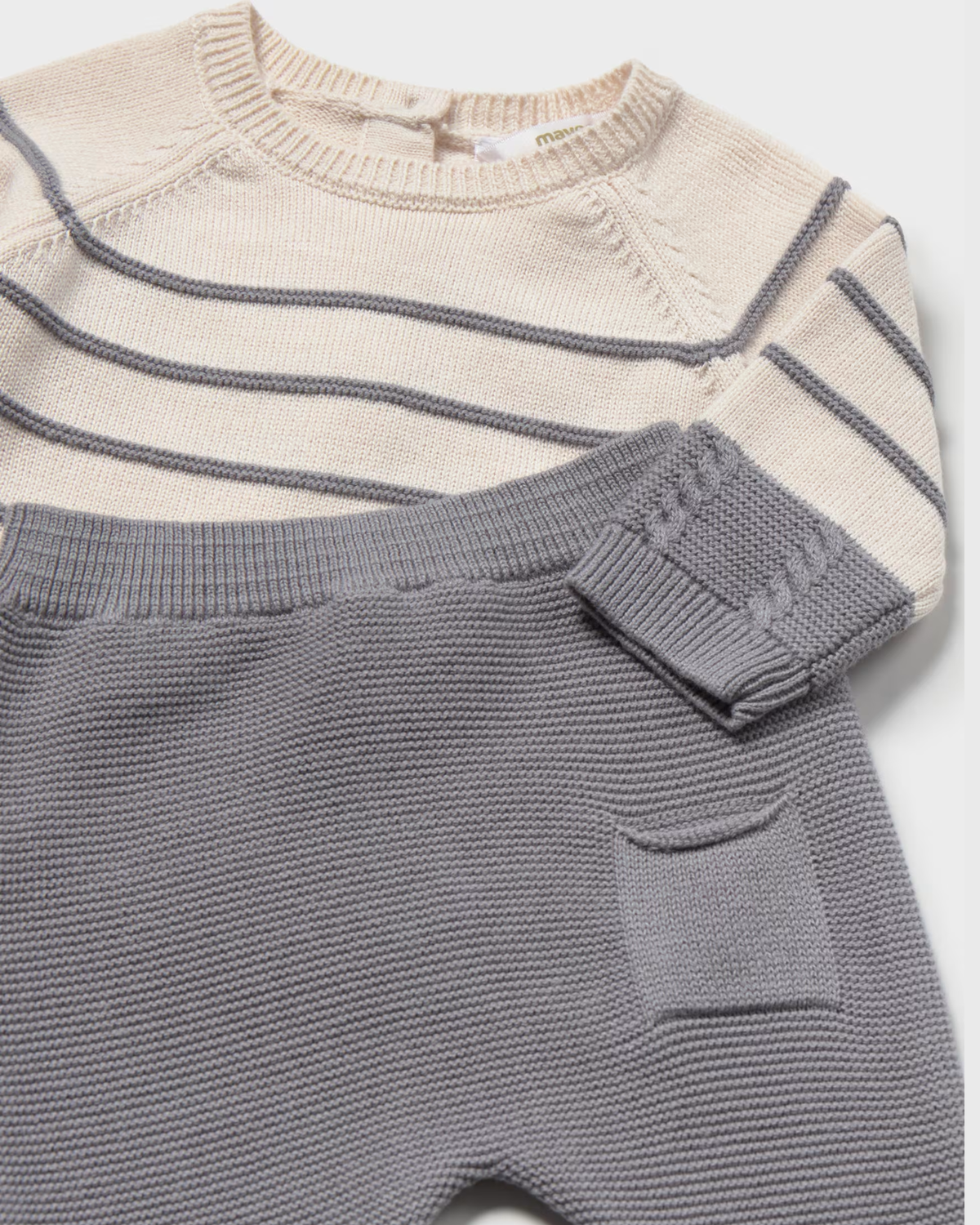 Conjunto jersey y polaina para bebe