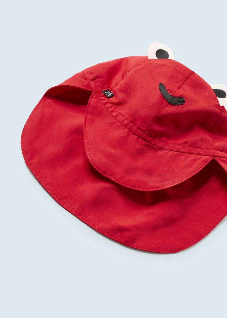 traje de baño y gorro cangrejo