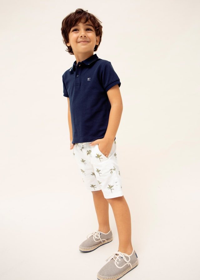 conjunto polo y bermudas