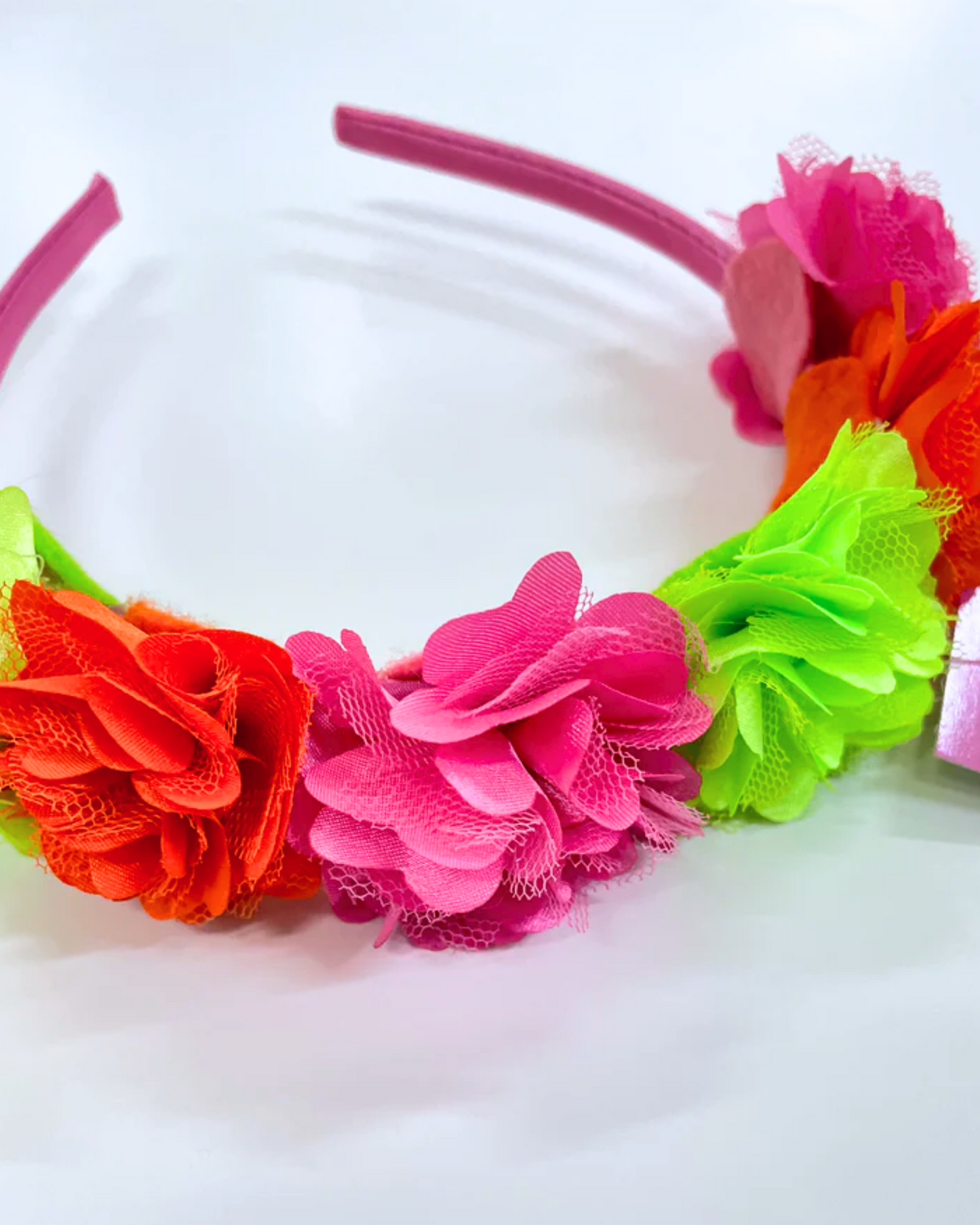 Diadema Flores de Colores Tema Patrio
