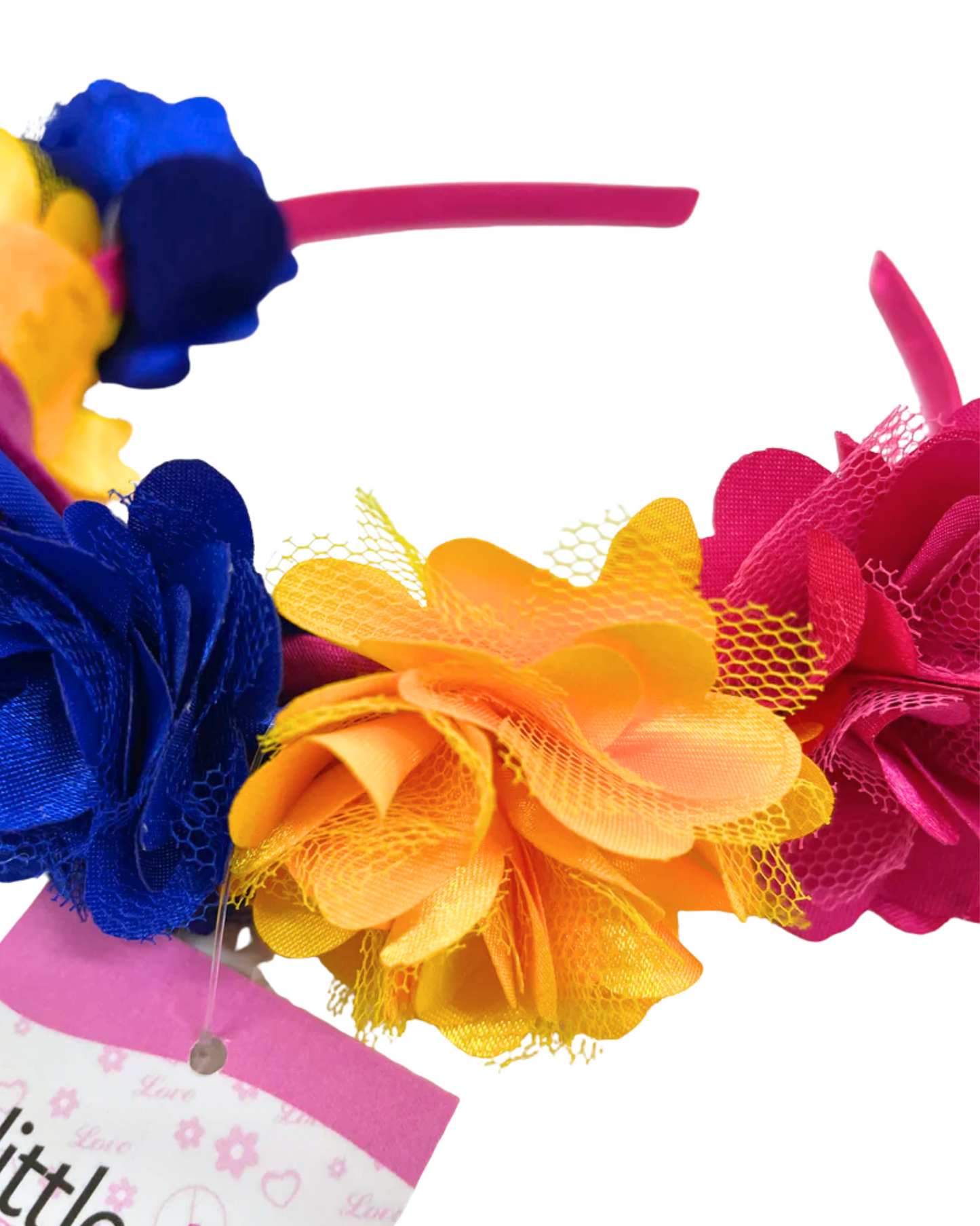 Diadema Flores de Colores Tema Patrio