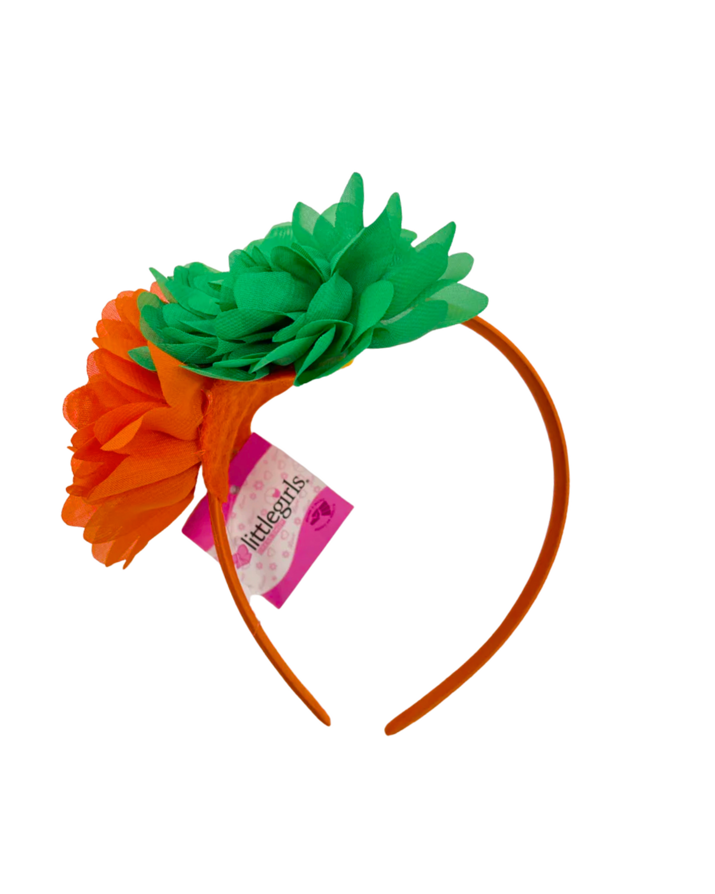 Diadema con 3 Flores Variadas