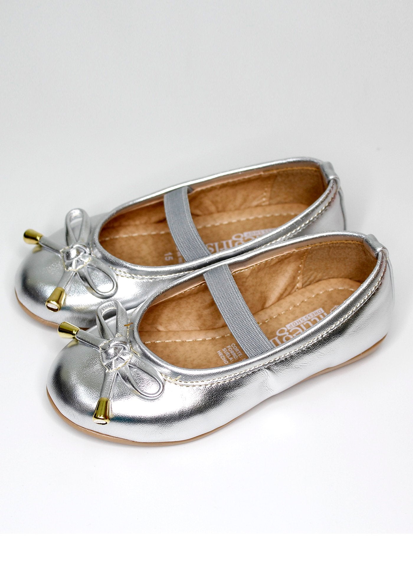 balerina plata, remache plata