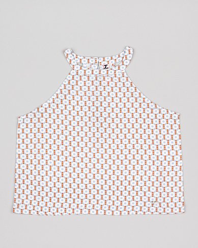 blusa manga sacada , tela textura rombos