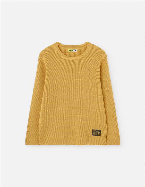 Sweater tejido dark yellow