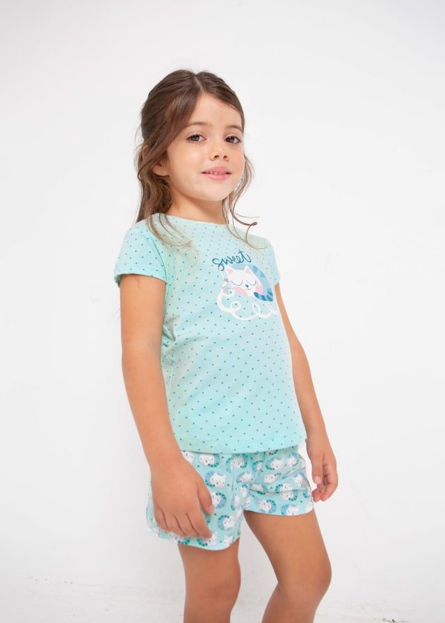 pijama de dos piezas mayoral para niña