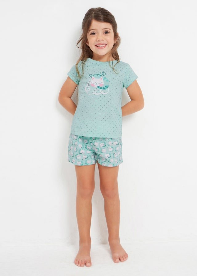 pijama de dos piezas mayoral para niña