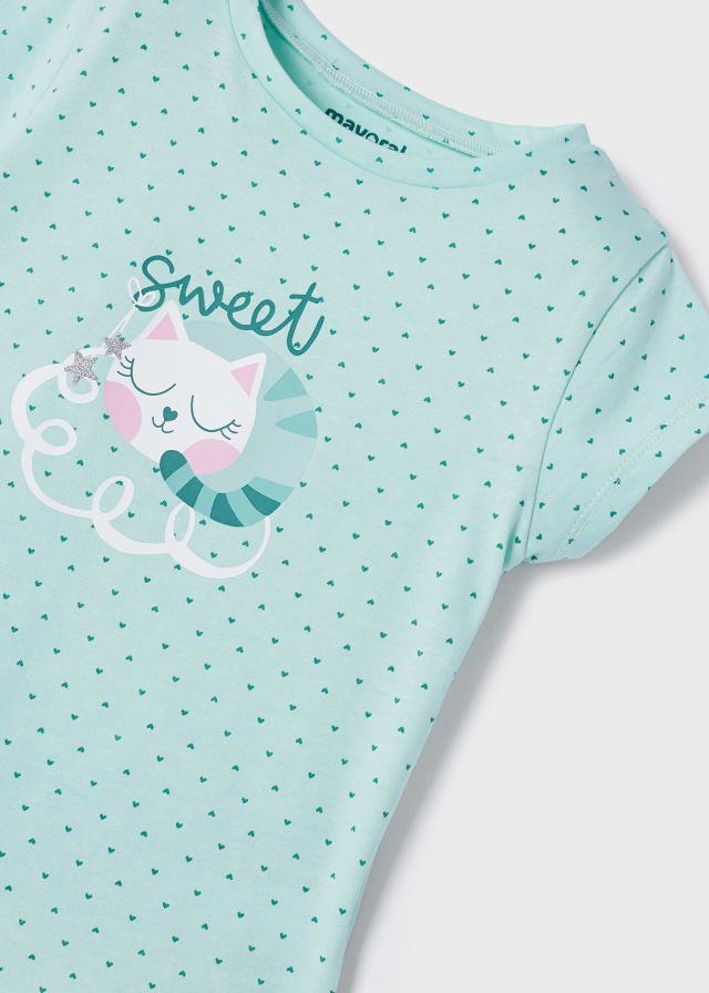 pijama de dos piezas mayoral para niña