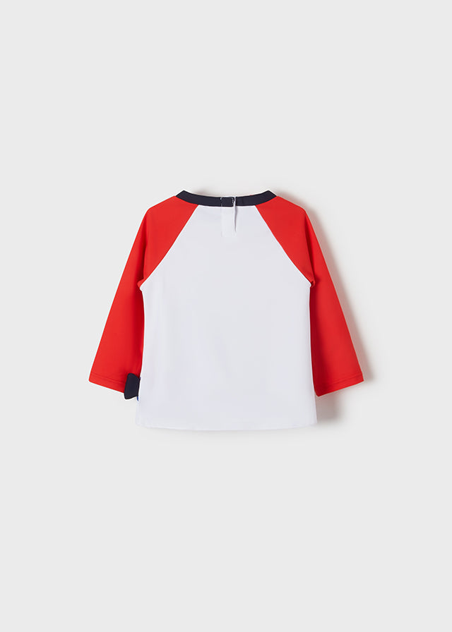 Camiseta traje de baño, proteccion upf