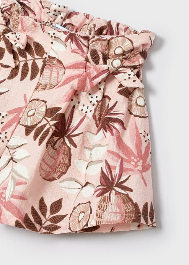 set de short y camiseta de piñas