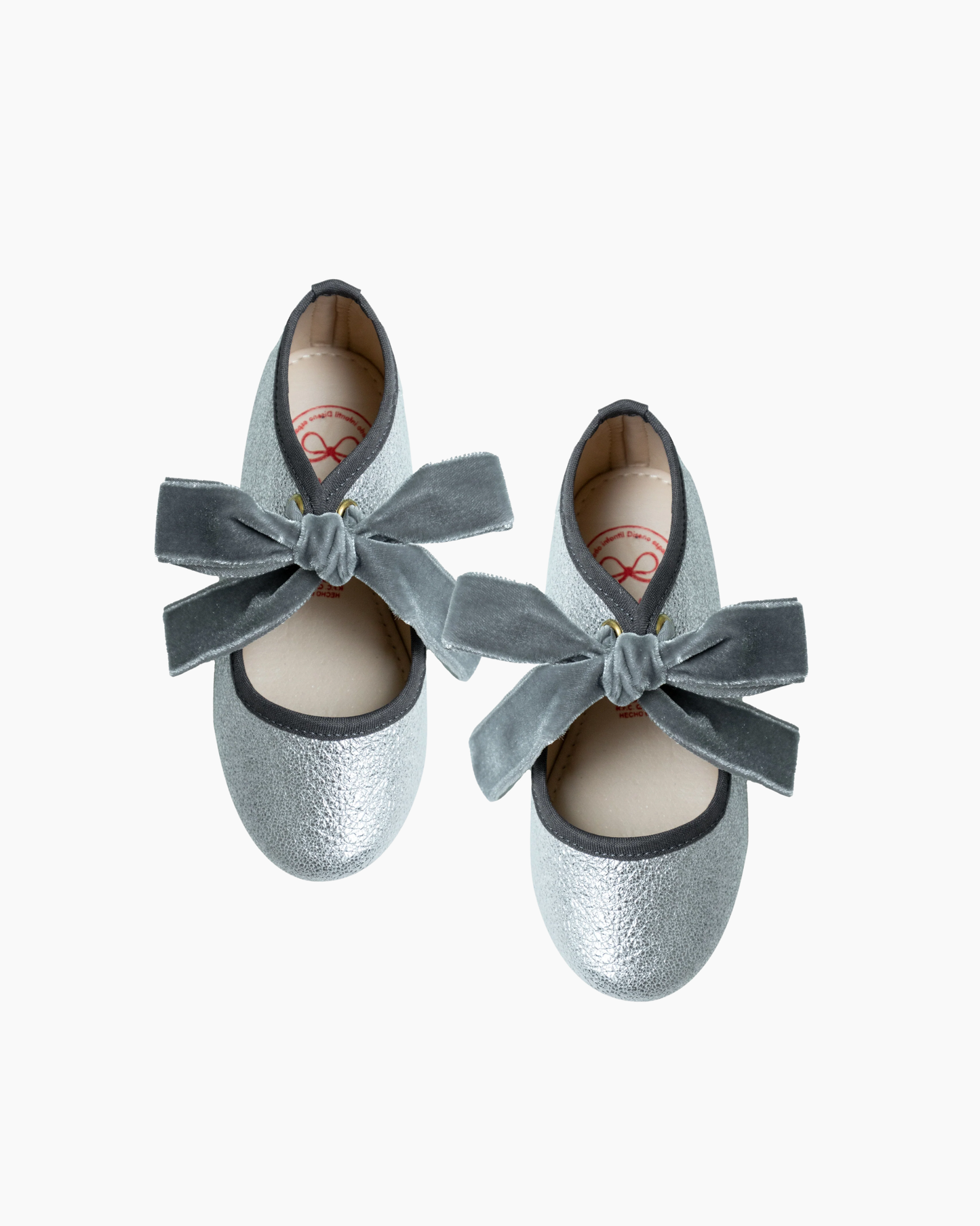 Spañoleta plata moño terciopelo