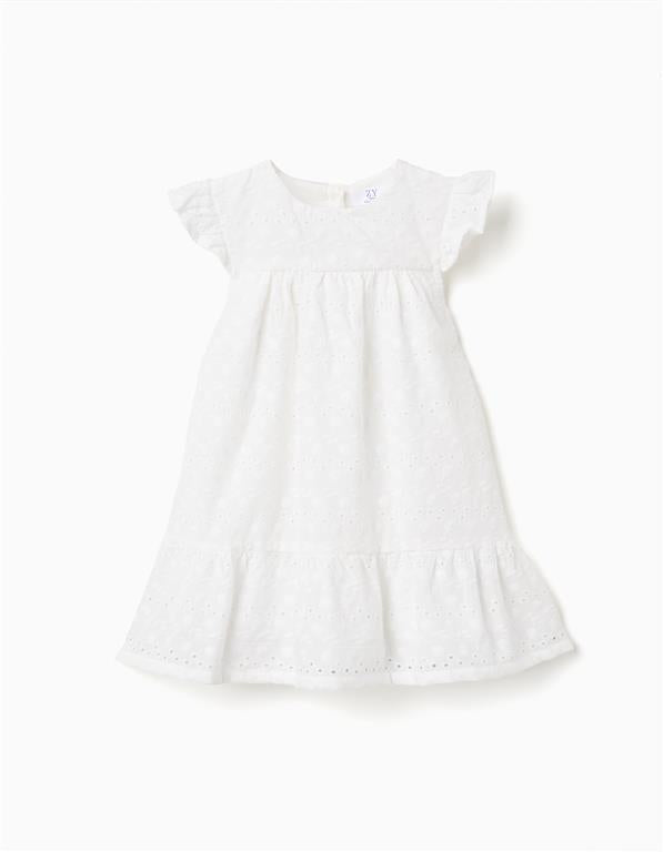 Vestido blanco olan