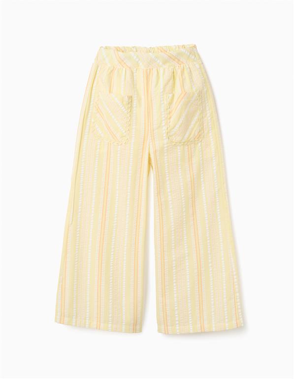 Set blusa tirantes + Pantalón light yellow