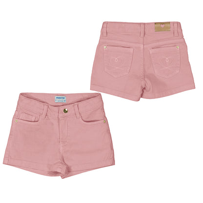 Conjunto short rosa blusa verde