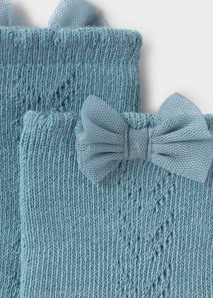 Calceta Azul alto vestir bebé mayoral