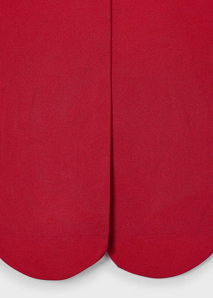 Panty con cintura elástica cereza  para niña.