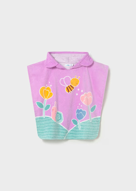 Toalla playa con capucha bebé