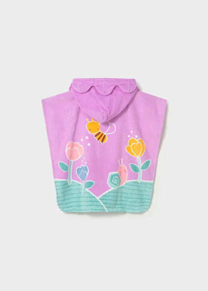 Toalla playa con capucha bebé
