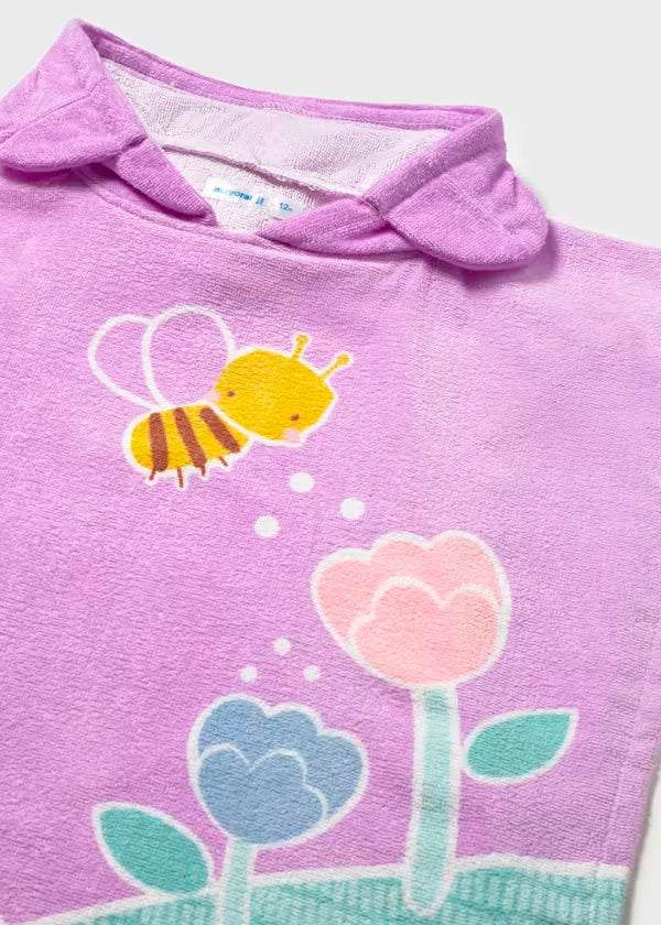 Toalla playa con capucha bebé