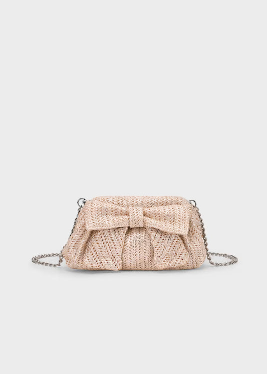 Bolso lazo natural , mayoral