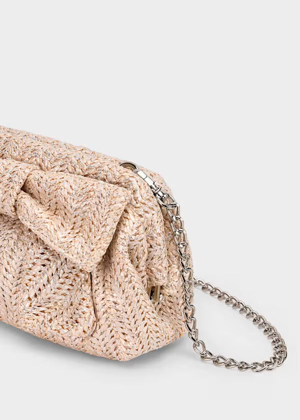 Bolso lazo natural , mayoral