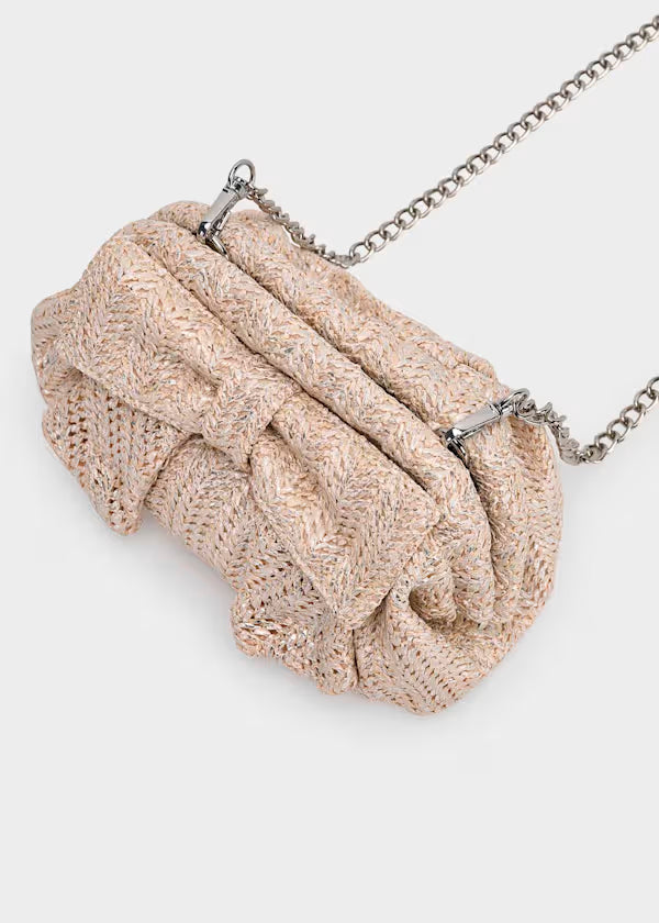 Bolso lazo natural , mayoral