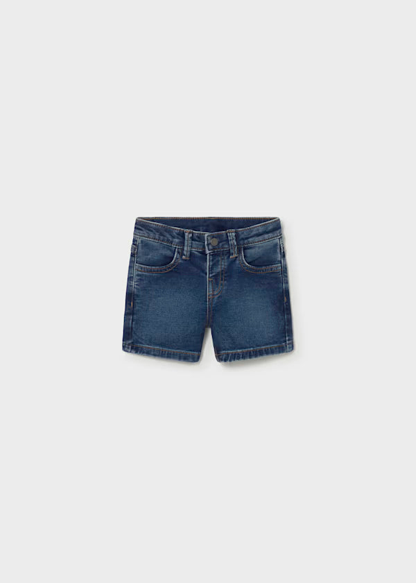 Bermuda vaquera denim azul,  bebé
