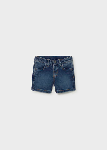 Bermuda vaquera denim azul,  bebé