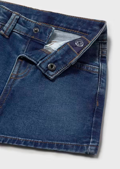 Bermuda vaquera denim azul,  bebé