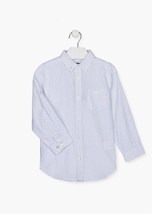 camisa manga larga estampada