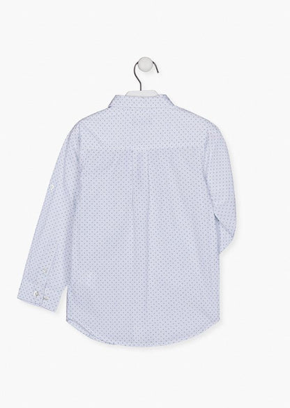 camisa manga larga estampada