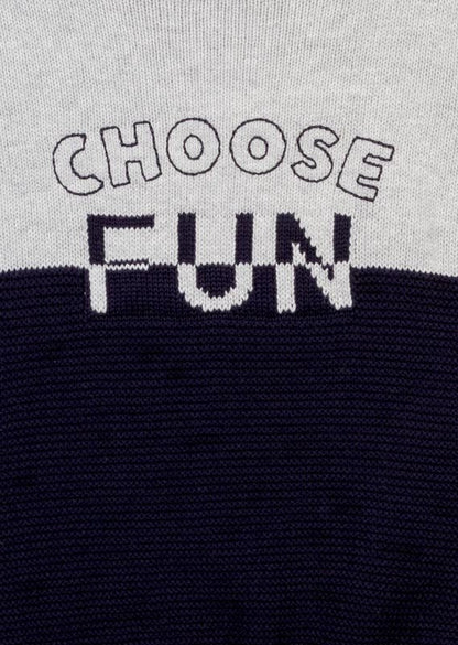 jersey con puños de colores, para niño