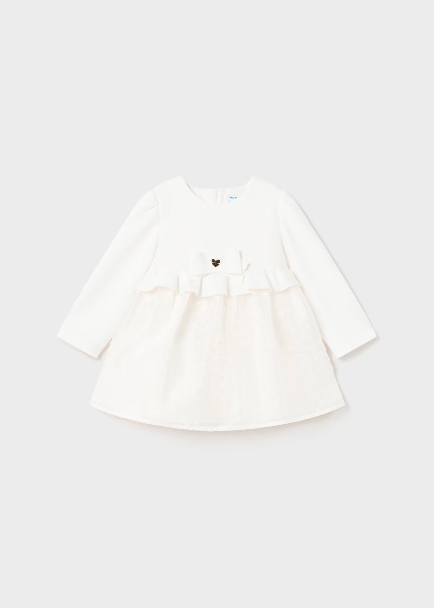 vestido mayoral blanco